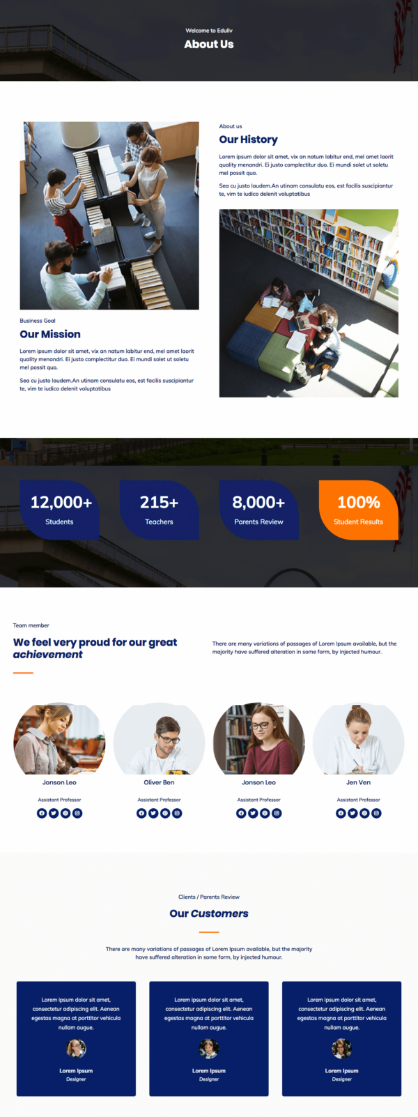 EDUKUL - WITH ELEMENTOR